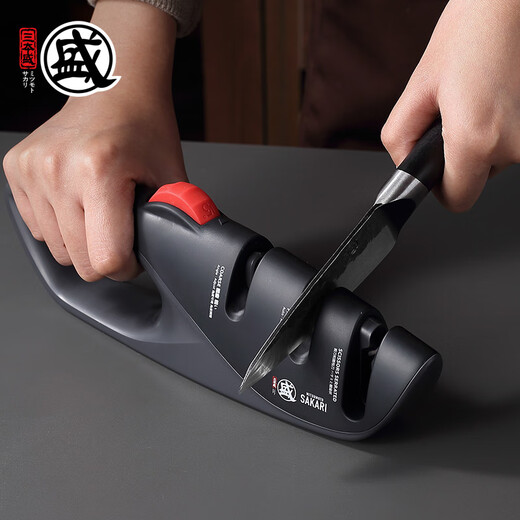 Sanbonsheng imported knife sharpener from Japan, household high-precision kitchen knife sharpening, quick sharpening tool, scissors grinding, adjustable grinding stone, multi-speed knife sharpener, adjustable angle