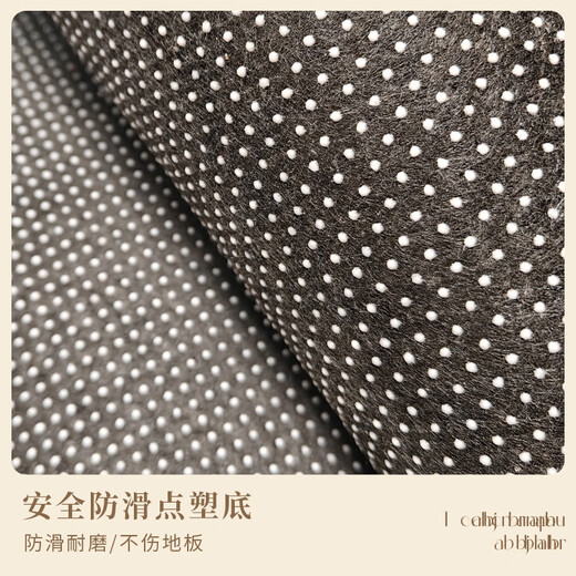 YISHANG Alfombra Redonda Estera de protección del Piso Dormitorio de Estudio Alfombra de Piso silenciosa Antideslizante Estera de Arrastre para niños Silla giratoria Estera de Silla de Juego