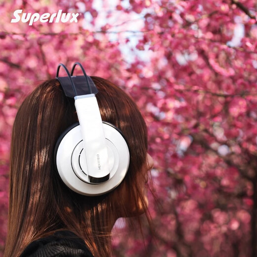 Superlux舒伯乐 HD681EVO 监听半开放式有线音乐HIFI耳机头戴式 HD681EVO【黑色】