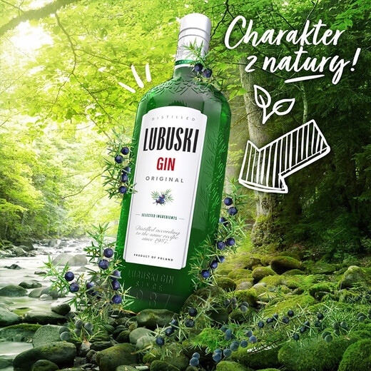 Rubs Fund Wine Gin Gin getrockneter Gin Getränk Basis Wein 700 ml Original polnischer polnischer importierter ausländischer Wein Rubs Fonds Wein 700 ml 1 Flasche