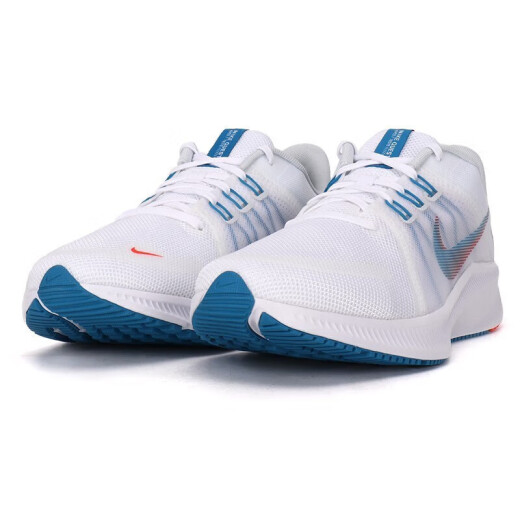 耐克（NIKE）官方男鞋夏季款运动鞋REVOLUTION 6 NN透气缓震跑步鞋赤足休闲鞋 DA1105-101/白色多色蓝色亮深红 44