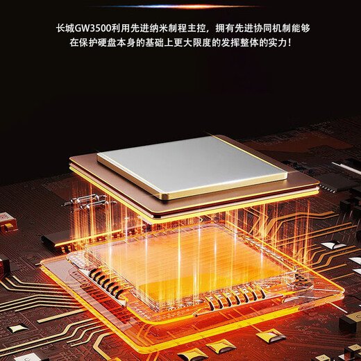 长城（Great Wall）2T SSD固态硬盘 M.2接口(NVMe协议)PCIe 3.0x4 GW3500系列 读速可高达3500MB/s