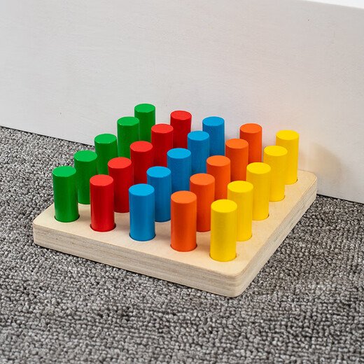 Sensorische Ausbildungsstangen für Kinderunterrichtshilfen für zylindrische Kindergarten Frühschulbildung Sensorische Bausteine Spielzeug 3 Jahre alt 6 25 Sensorische Trainingset + Angesichtswürfel [ + Aufbewahrungstasche]