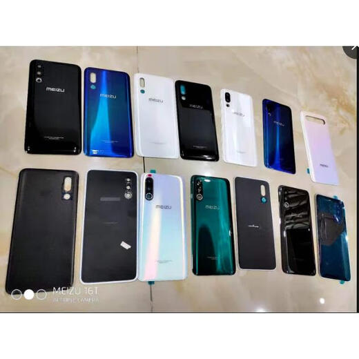 I is suitable for Meizu 16th/16thplus original back cover 16s/16spro back cover 16t/16xs glass back cover Meizu 16s carbon fiber black back cover with lens Meizu 16sPro