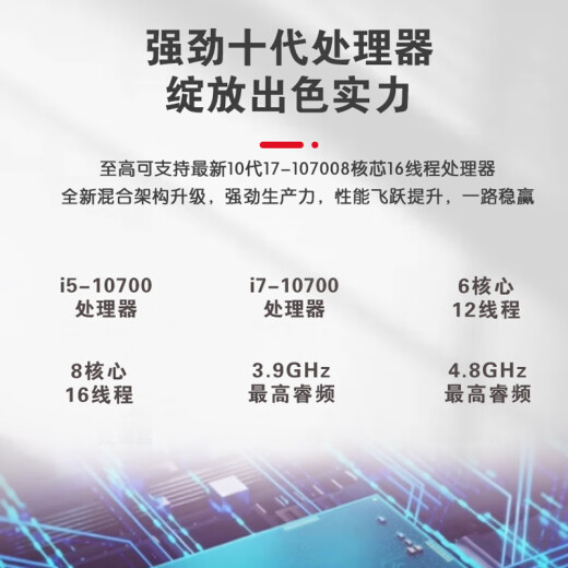 戴尔（DELL）灵越/成就3881 3888 3890 办公家用商用台式电脑主机全套高配 主机 23.8英寸显示器 键鼠 好礼与优惠请咨询客 i5-10400 16G 512G固态 2G独显