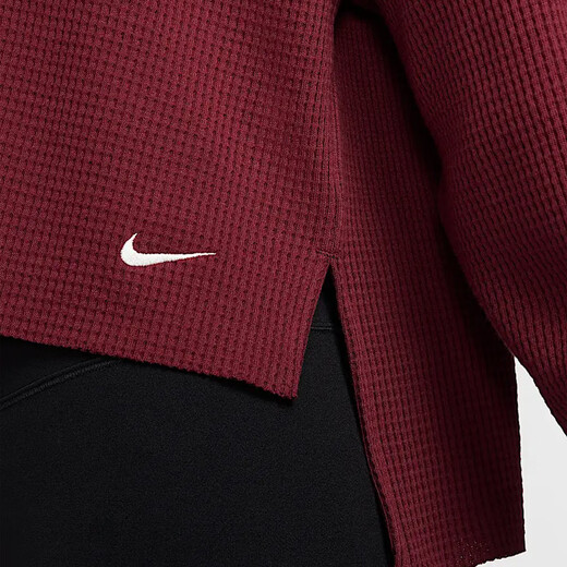 
Nike (NIKE) Women's AS W NY LUXE WAFFLE L/S CREW G sweatshirt/pull over shirt HV8466-677 M