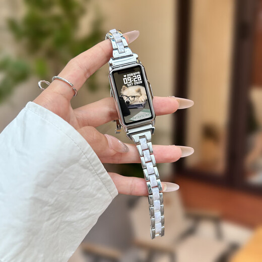 Xiaomi mobile phone universal 9pro smart sports bracelet girl call reminder alarm clock weather heart rate monitoring watch Butterfly-rose gold [smart reminder + sports step count + weather + DIY wallpaper