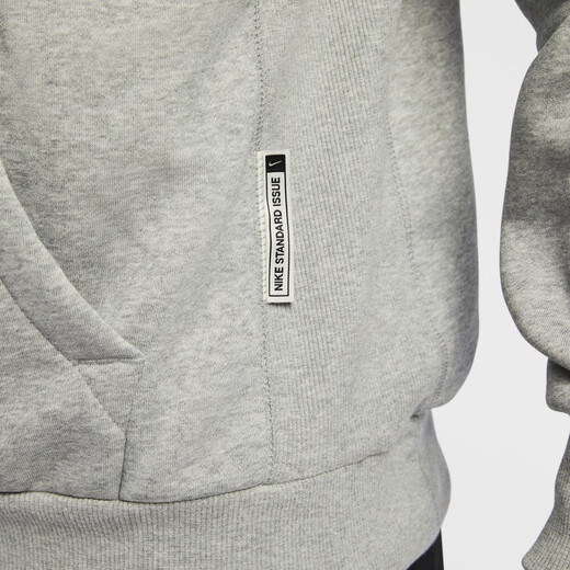 Nike (Nike) Offizieller Therma-Fit-Männer Plus Fleece Basketball Pullover Hoodie HJ3882 063 Farbeinstellung Dunkelgrau/helles Elfenbeinweiß XL
