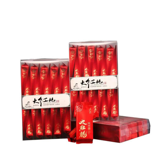逍遥岭大红袍茶叶乌龙茶岩茶足火浓香型口粮自己喝袋装 大红袍1泡试喝装8g