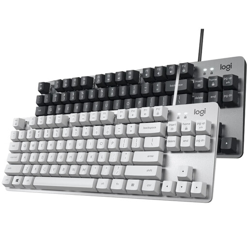 Logitech (Logitech) Logitech K835 Wired TKL Real Mechanical Keyboard 84 Clé TTC Blue and Red Axe Gaming Office K835 Black Red Axe No X Configuration standard