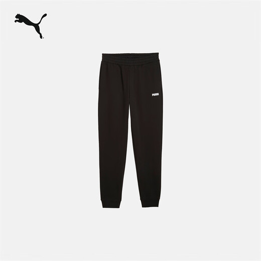 PUMA loose printed sports trousers and sweatpants men's new winter casual knitted pants 690224 black-01 M (175/74A)