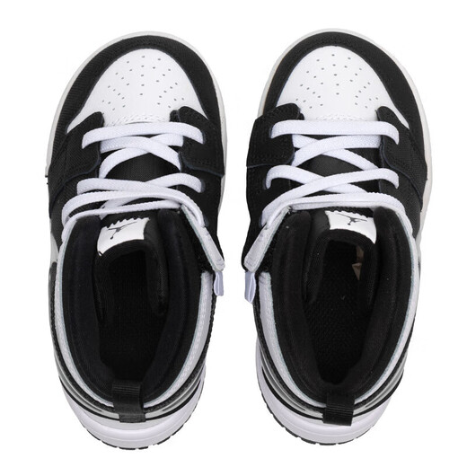 Nike (Nike) 2024 Neue Sneaker Jordan 1 Mid Fashion Teenager Schuhe Kleinkind FQ1283-001 21