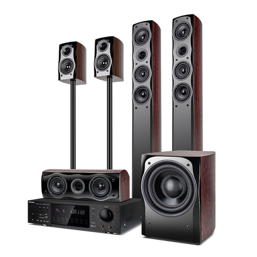 
Shanshui (SANSUI) F5 Home Cinema 5.1 Channel Combination Audio Set Floor-standing Surround Audio Stereo Surround Effect Home Audio Support Decoding Shanshui F8 Cinema 5.1 (standard equipped with 20A amplifier)