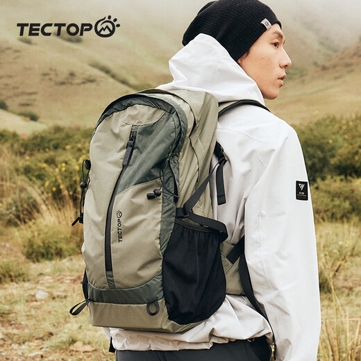 Tantuo Large Capacity Backpack Camping Outdoor Mountaineering Hiking Water-Repellent Lightweight Travel Backpack for Men and Women General Guangmingsha 30L