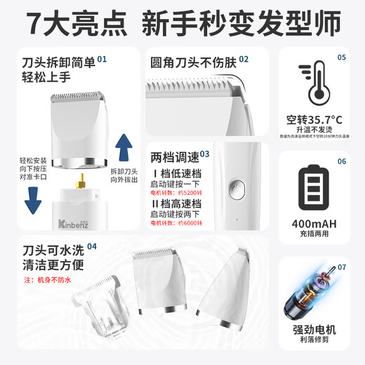 Golden pet pet shaver four-in-one dog and cat shaving electric clipper hair trimmer nail polishing pedicure hair clipper