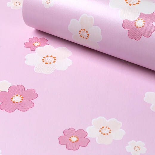 
Da'an outdoor wall stickers, waterproof, sun protection, self-adhesive balcony decorative wall stickers, desktop stickers, book, internet celebrity, small fresh 9903-1 light pink rose-0.45*10 meters small