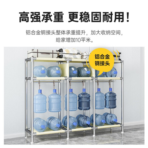 Jialiren wardrobe simple wardrobe alloy joint thick steel pipe cloth wardrobe bedroom dormitory home locker single wardrobe