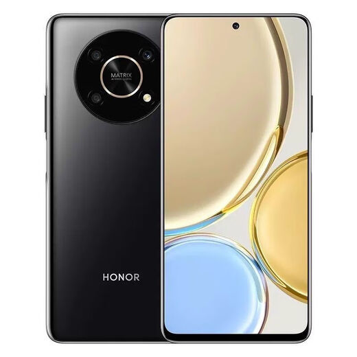 Honor X30 All-Network 5G 6,81 pouces Snapdragon 695 4800mAh Grande batterie 66W Smartphone de charge rapide noir 8 Go + 128 Go