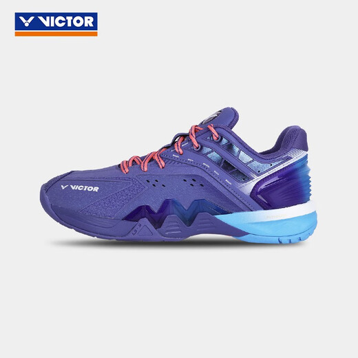 VICTOR's new victory badminton shoes are non-slip, wear-resistant and stable 8500 8500NL AT distilled white/blue purple 41 (265mm)
