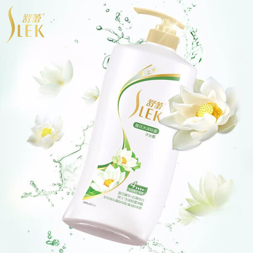 
Shulei Lotus Water Lotus Washing Set Shampoo Shower Gel 1200ml Moisturized and Light