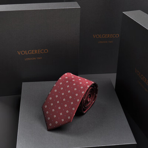 Volgeeco Bräutigam Krawatte Herrengeschäft formelle Trage Biege Krawatte Herren Krawatte High-End-Knoten-freie Hand Reißverschluss Hochzeitsbox VG07 [Handtyp]