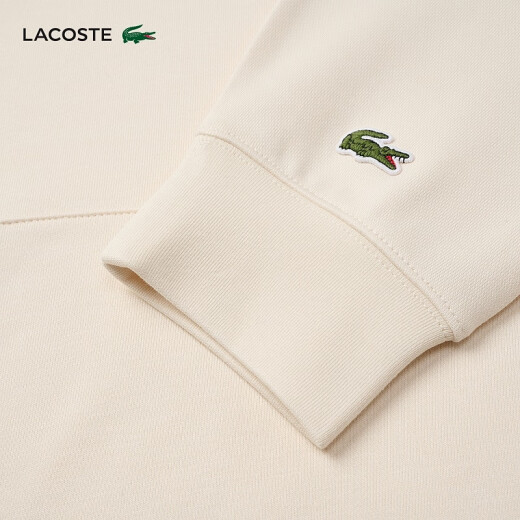LACOSTE CROCODILE CROCODILE Men's Clothing 25 Primavera y verano Nuevo casualidad de tenis Versátiles Capasa con capucha SH9764 XFJ/Cream White 2xl 7