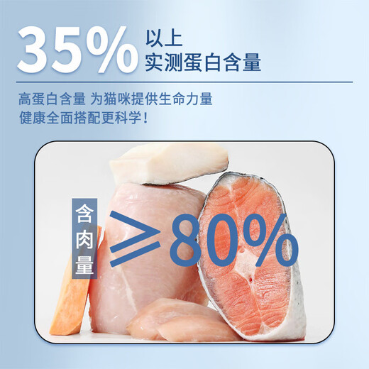 Nicododo freeze-dried cat food for fattening, gills, adult cats and kittens, general British short domestic cat, beautiful fur, Nicododo brand cat food staple food, 10Jin Jin is equal to 0.5kg.