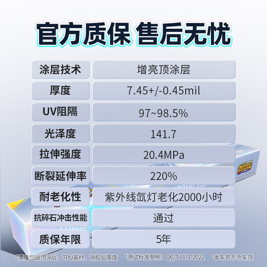 Loma car paint protection film Long Xiaoxia series car cover bright invisible car cover full body film TPU brightening resistance yellowing anti-scratch heat repair nationwide package construction