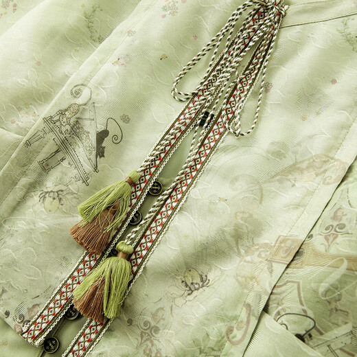 Wancaoyi 2025 spring new fashion suit H21451411 light green S