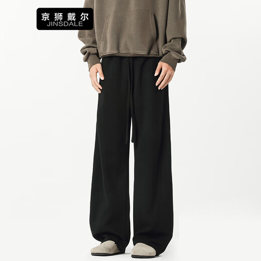 Jingshi Dell American High Street Scimitar Hosen Herren Spring Trendy Brand Weitbein Sport Jogginghosen