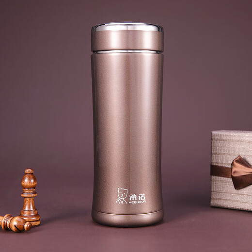 Xino Thermal Cup 304 из нержавеющей стали Vacuum мужская и женская чашка Портативная чайная чашка с подарочной коробкой чайная чашка 15927 Platinum XN-3002-240ML