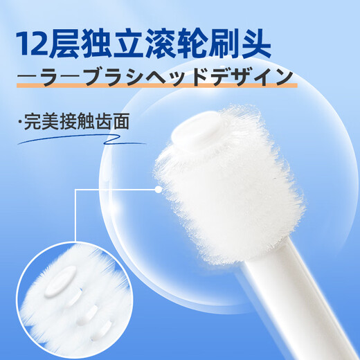 Mindup Dog Toothpaste Dog Toothbrush Pet Brush Teeth Remove Teeth Stains Fresh Teddy Teeth Cleaning Care Oral 360 Toothbrush for Dogs-Mini One Toothbrush