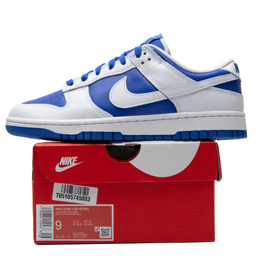 耐克（NIKE）男2025夏季新款透气耐磨休闲鞋低帮缓震运动鞋时尚休闲鞋 DD1391-401 42