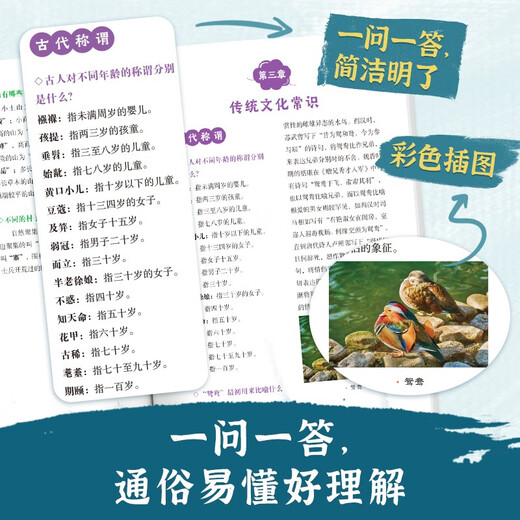 1,000 questions on Chinese cultural knowledge + encyclopedic knowledge that must be memorized in primary schools (2 volumes) Chinese classic color pictures of Chinese traditional culture, a collection of comics and literature that are essential in primary schools, and an encyclopedia of common knowledge