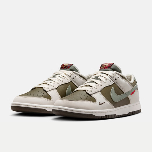 Nike NIKE men's retro casual shoes DUNK sneakers snake year limited HV5980-231 white and green 42