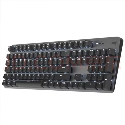 Logitech K845 Wired Gaming Mechanische Tastatur 104 Taste DIY Farbschlüsselkaps E-Sporttastatur Huhn Huhn Backbeleuchtung Metall Panel K845 Red Achse-Schatz Party