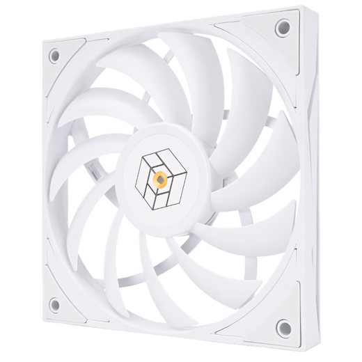 利民（Thermalright）TL-C12015W-S 纯白12CM ARGB薄扇 机箱风扇 H12015W
