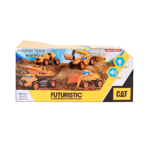 Carter (CAT) future engineering vehicle electric remote control loader with light and sound effects 3 years old + children's toy