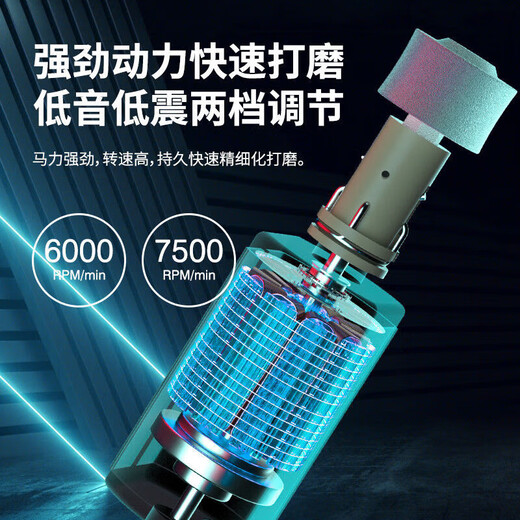 Washable and dryable pet electric nail polisher for cats and dogs, special manicure grinder, paw polisher, electric nail polisher, nail polisher - green