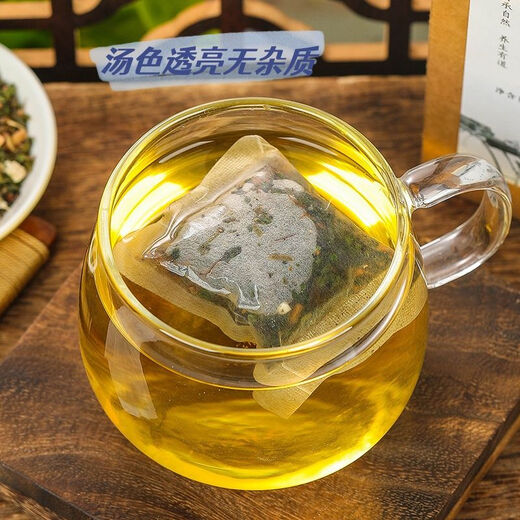 Durchscheinende Suppe] iCimate Tea Corn Tintenfisch und Maulbeerblätter reiner handgefertigter Tee Bittere Melonen -Kreppwurzel unabhängige kleine Beutel Grüne Geld Willow (iCimate Tea) Kaufen Sie drei kostenlose zwei kostenlose (5 Kisten)