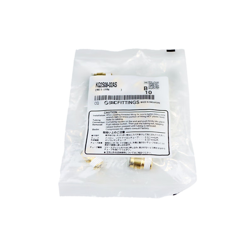 SMC quick-in threaded circular straight connector KQ2S04/06/08/10/12-M5A/01/02/03/04 AS KQ2S06-01AS