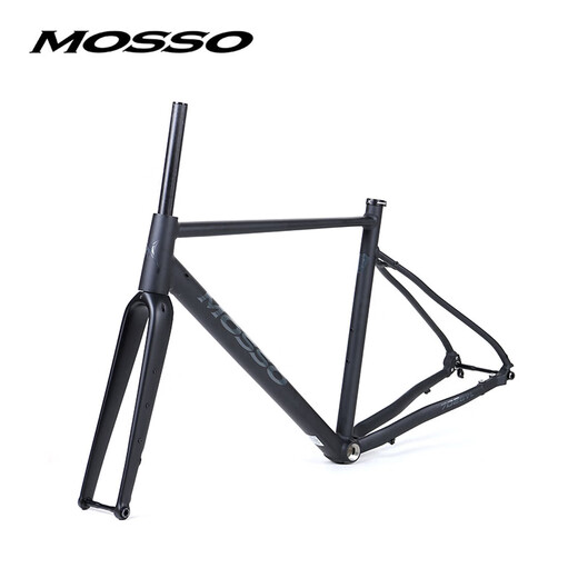 峰大MOSSO 702GVL桶轴版700C轮径7005铝架+碳叉 越野公路车架 钛色 510mm