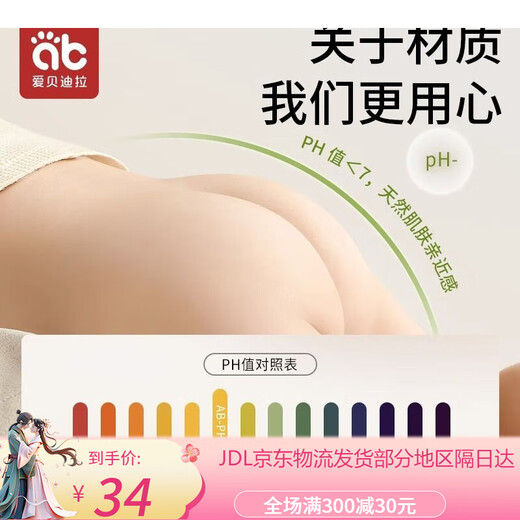 爱贝迪拉隔尿垫新生儿童隔尿垫婴儿一次性尿布垫透气加厚月经姨妈垫生理期 【便携装】M码20·片(1包)