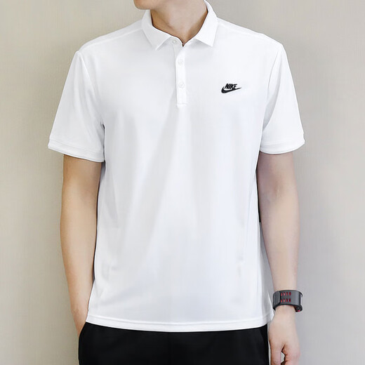 Nike (Nike) T-shirt masculin 2025 Été Nouveau revers de fitness rapide à séchage