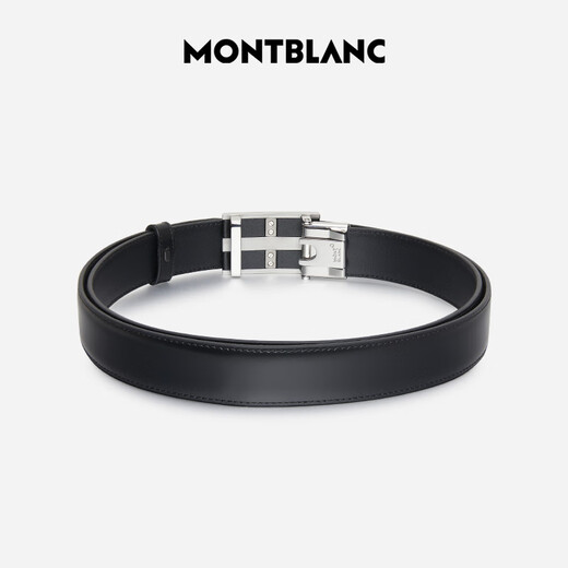 Montblanc Montblanc Cow Plewide Hebilla Automaticle Automático Cinturón de cinturón de un solo lado 3CM 118421 Regalo