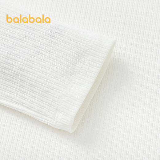 Balabala children's clothing girls T-shirt children's 2025 spring long-sleeved tops versatile shopping mall same style 202125100004