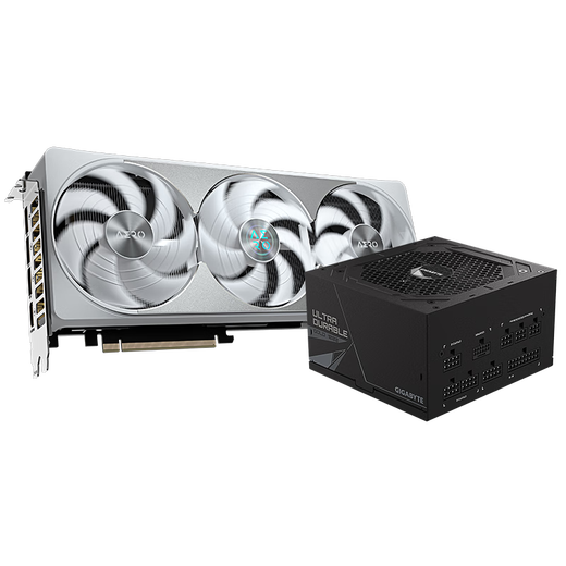 GIGABYTE Snow Eagle 5080 AERO OC 16G graphics card + 1000W Magic Eagle Gold Power Supply Set