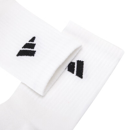 Adidas Socken Männer und Frauensocken 2025 Sommer Neue Outdoor-Sportsocken atmungsaktive Freizeitsocken dreifache Paar mittelschwere Socken JC9272 m