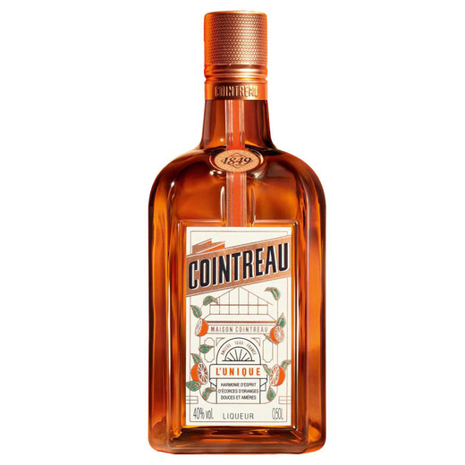 君度力娇酒 香橙（Cointreau Liqueur）洋酒 君度700ml*1