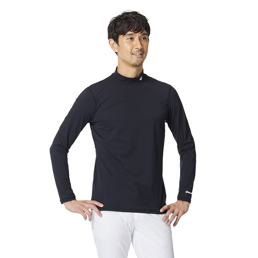 
Taylormade TaylorMay Golf Clothing Men's 2025 New Spring and Autumn Windproof Warm Golf Top Long Sleeve Base Shirt M13118 White XL